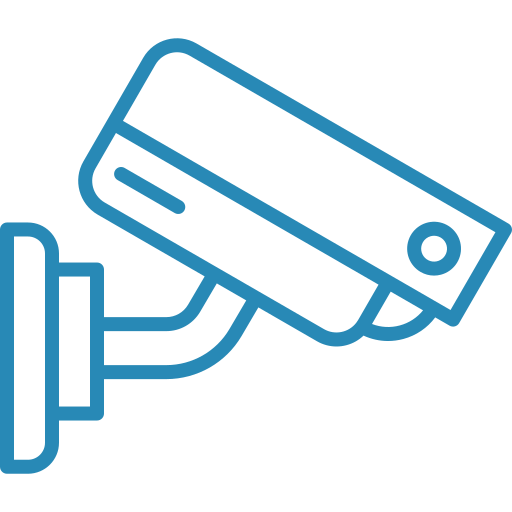 Security camera icon for a Melbourne electrical service provider.